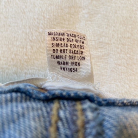 Abercrombie denim mini skirt 100% cotton size 8 light wash - Picture 5 of 8